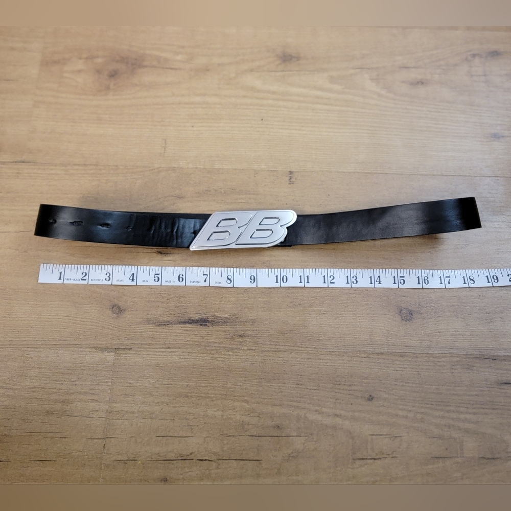 Balenciaga Moto Logo Belt - Picture 14 of 15